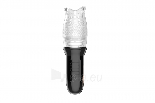 Masturbatorius Erolab Tornado Male Masturbator Black/Transparent (MSTRB01b) paveikslėlis 9 iš 10