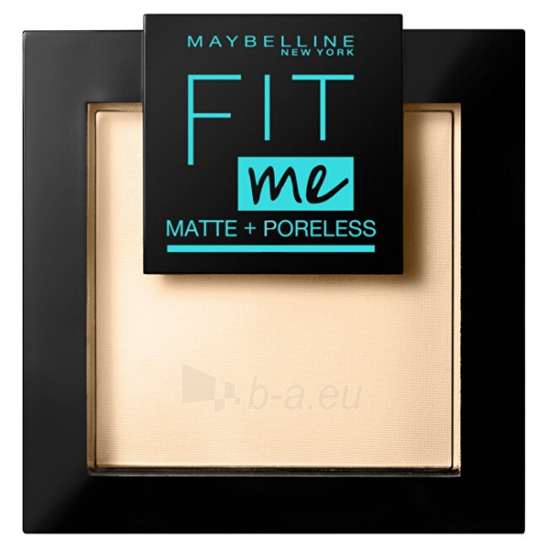 Matinė pudra Maybelline Fit Me Matte and Poreless Powder 9 g paveikslėlis 3 iš 9