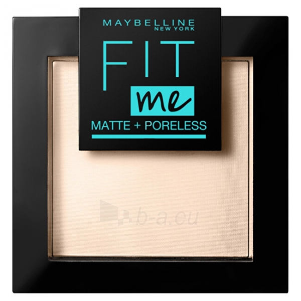 Matinė pudra Maybelline Fit Me Matte and Poreless Powder 9 g paveikslėlis 6 iš 9