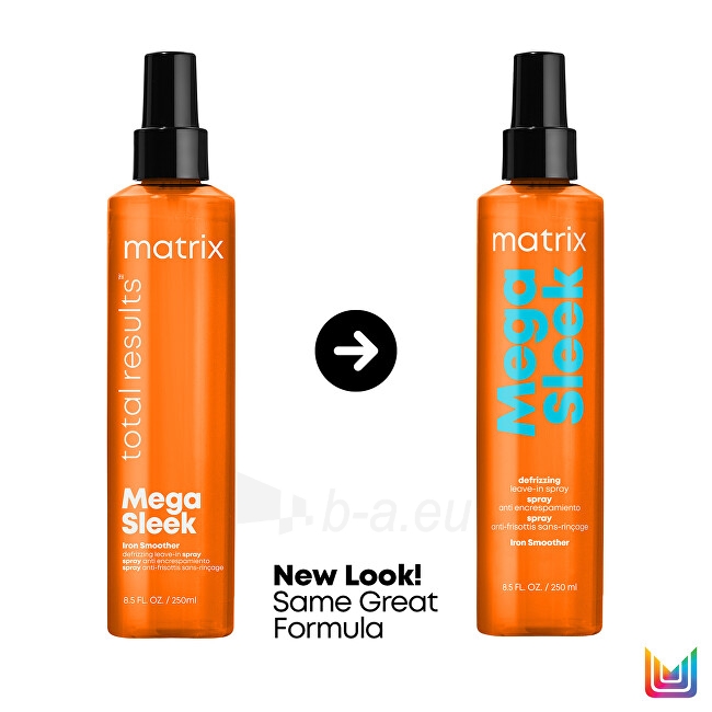 Matrix Thermal protection spray for hair Total Results Sleek Mega (Iron Smoother) 250 ml paveikslėlis 2 iš 5