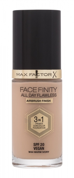 Max Factor Facefinity 44 Warm Ivory 3 in 1 30ml SPF20 paveikslėlis 2 iš 2