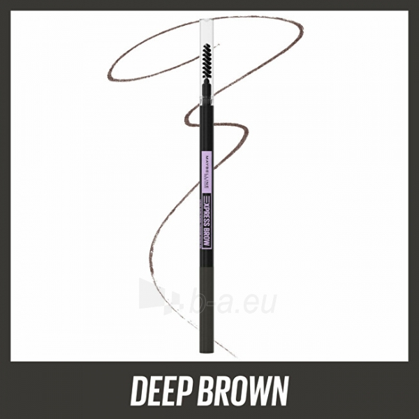 Maybelline Automatic (Brow Ultra Slim ) 9 g Medium Brown paveikslėlis 3 iš 10