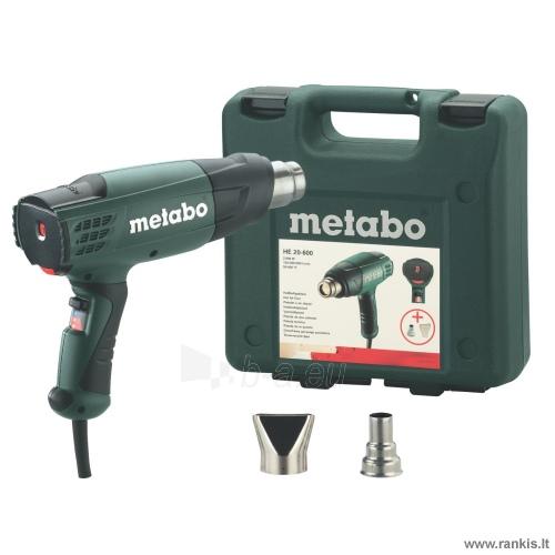 METABO HE 20-600 techninis fenas paveikslėlis 1 iš 1