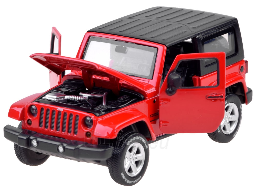 Metalinis automobilis - Jeep Wrangler paveikslėlis 3 iš 9