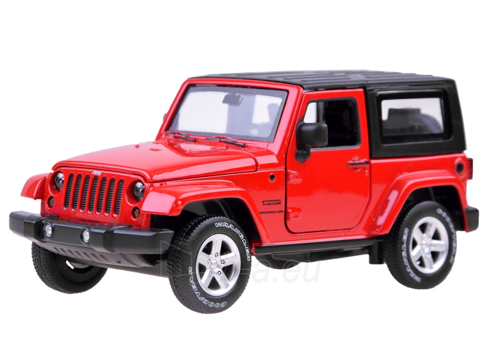 Metalinis automobilis - Jeep Wrangler paveikslėlis 6 iš 9