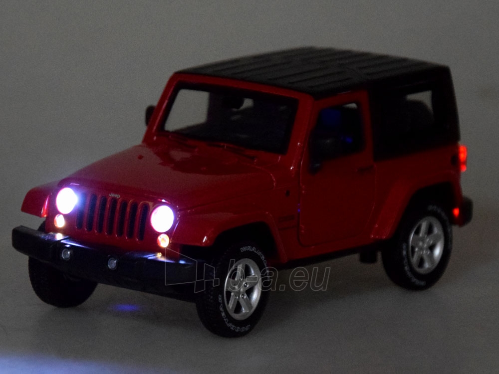 Metalinis automobilis - Jeep Wrangler paveikslėlis 9 iš 9