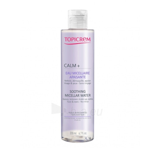 Micelinis vanduo Topicrem CALM + (Soothing Micellar Water) - 200 ml paveikslėlis 1 iš 1