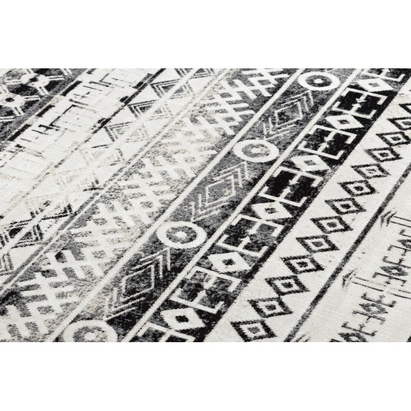 Modernus kilimas su juodais akcentais MUNDO Boho | 120x170 cm paveikslėlis 5 iš 16