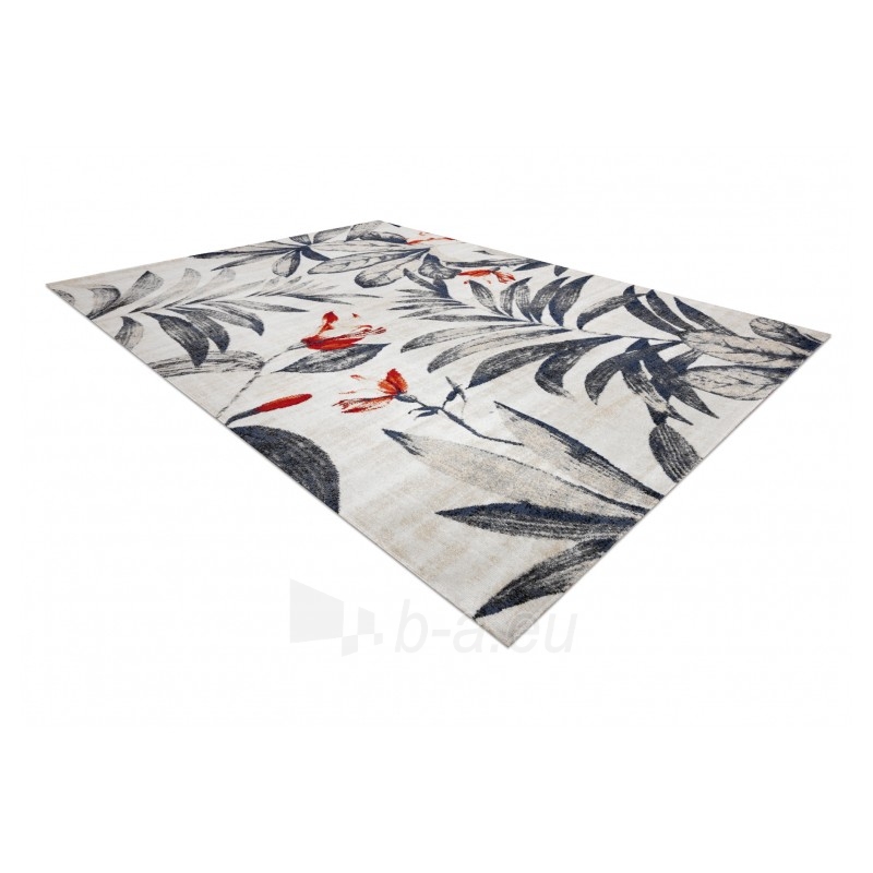 Modernus lauko kilimas su botaniniais motyvais MUNDO | 160x220 cm paveikslėlis 4 iš 16
