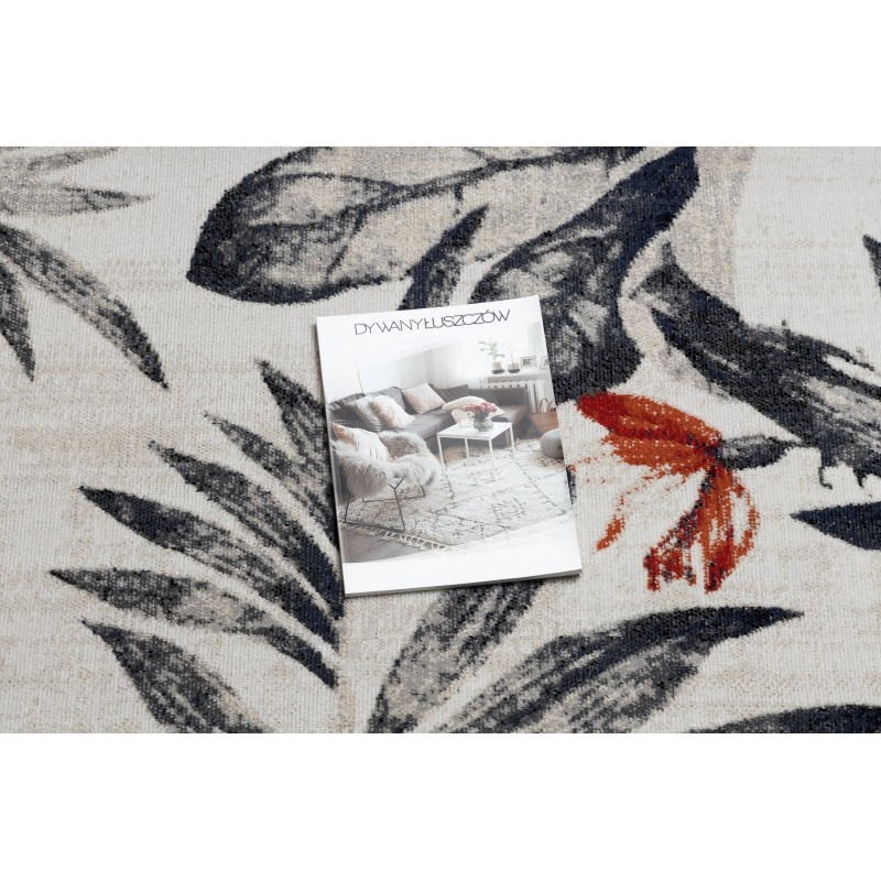 Modernus lauko kilimas su botaniniais motyvais MUNDO | 80x150 cm paveikslėlis 1 iš 16