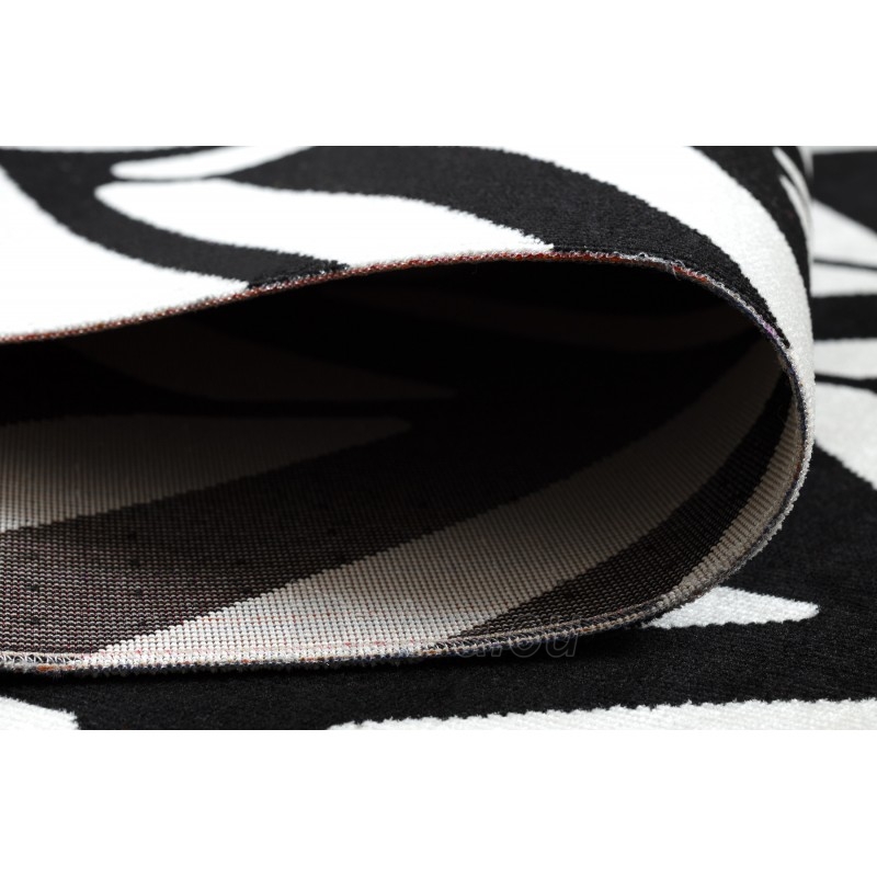 Modernus lauko kilimas su juodais akcentais MUNDO Chevron | 120x170 cm paveikslėlis 10 iš 16