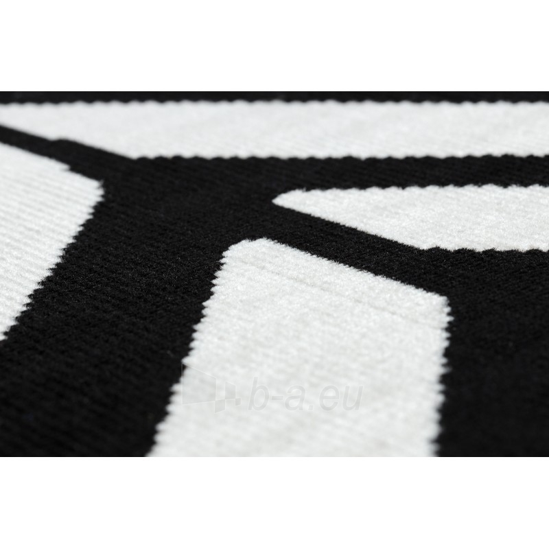Modernus lauko kilimas su juodais akcentais MUNDO Chevron | 140x190 cm paveikslėlis 8 iš 16