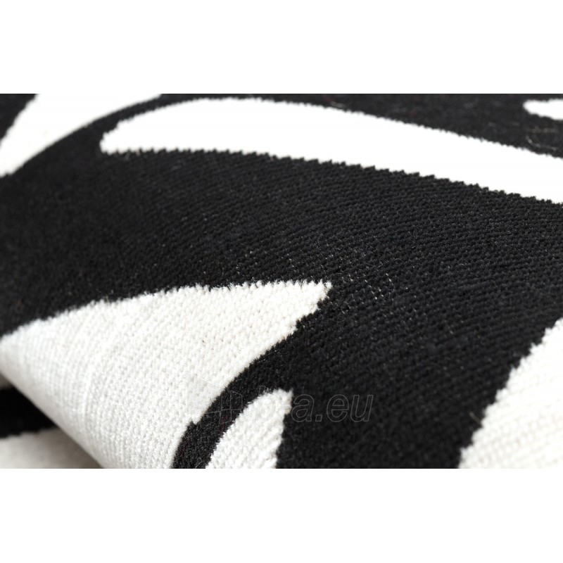 Modernus lauko kilimas su juodais akcentais MUNDO Chevron | 180x270 cm paveikslėlis 13 iš 16