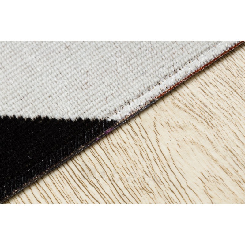 Modernus lauko kilimas su juodais akcentais MUNDO Chevron | 200x290 cm paveikslėlis 7 iš 16