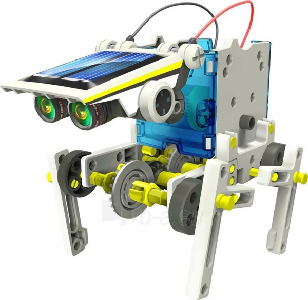 Mokslinis rinkinys - Solar Robot, 14in1 paveikslėlis 9 iš 17