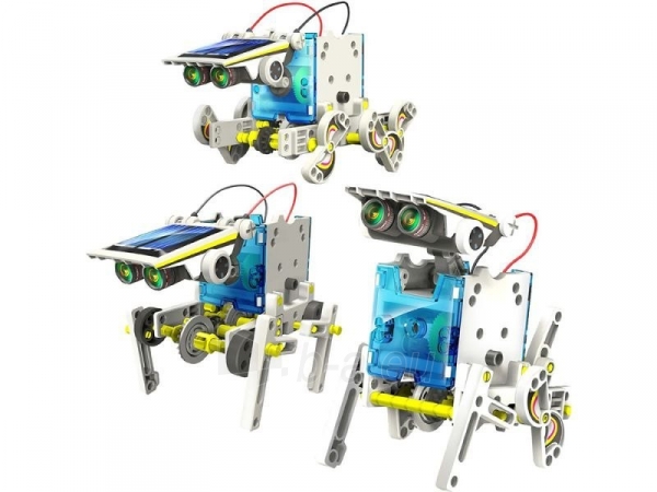 Mokslinis rinkinys - Solar Robot, 14in1 paveikslėlis 5 iš 17