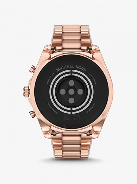 michael kors rose gold watch smart