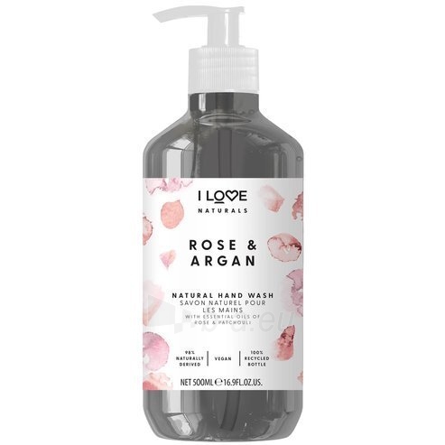 Muilas I Love Moisturizing liquid hand soap Natura l s Rose & Argan (Hand  Wash) 500 ml Cheaper online Low price | English 