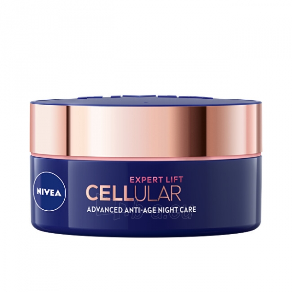 Naktinis cream Nivea Remedy Night Cream Hyaluron Cellular Filler 50 ml paveikslėlis 2 iš 5