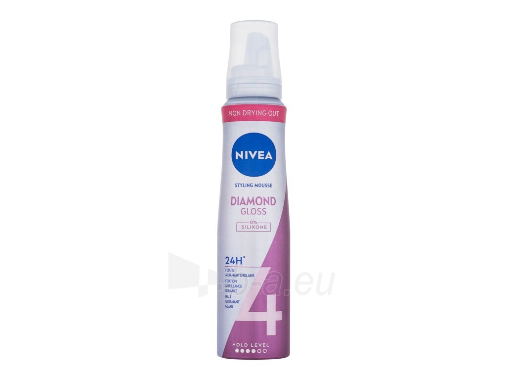 Nivea Diamond Gloss Styling Mousse Cosmetic 150ml paveikslėlis 1 iš 1