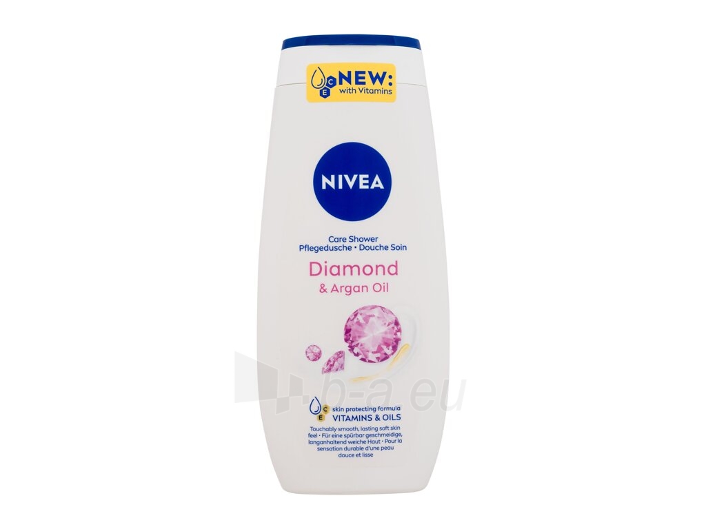 Nivea Diamond Touch Cream Oil Shower Cosmetic 250ml paveikslėlis 1 iš 1