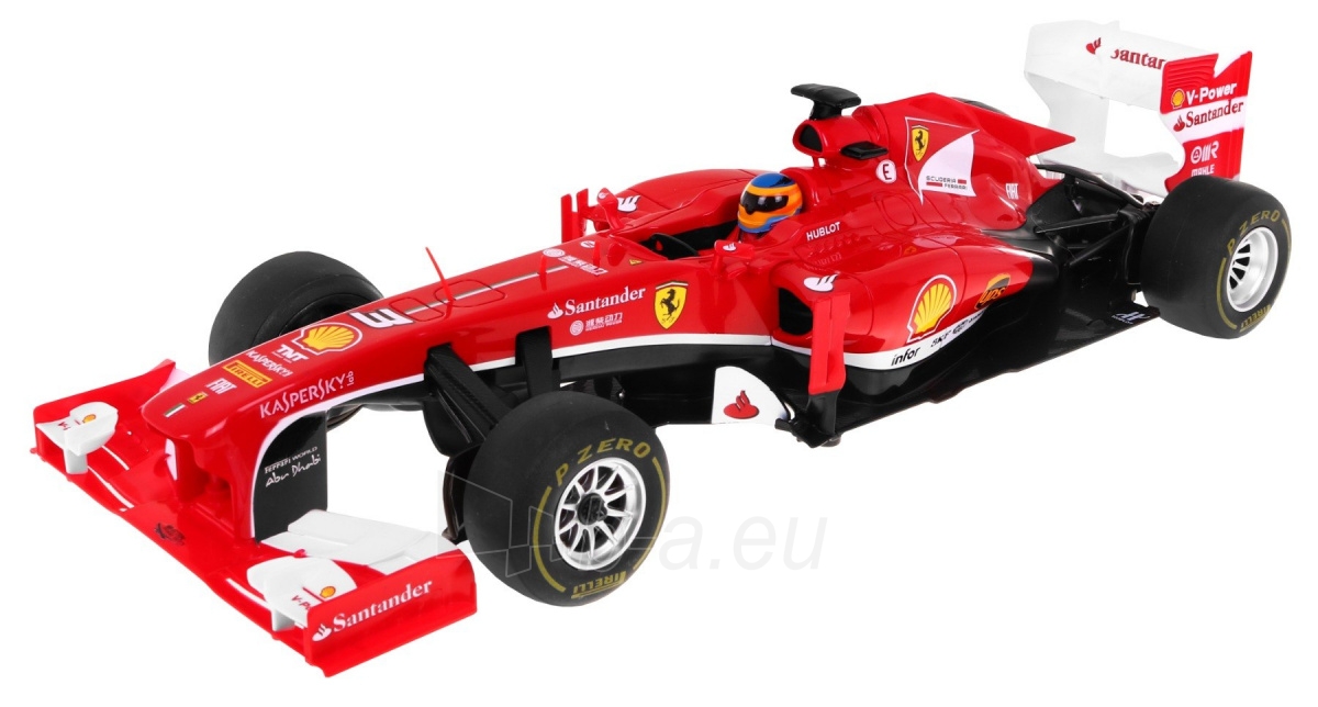 Nuotoliniu būdų valdomas automobilis - Ferrari F1 Rastar, raudonas paveikslėlis 2 iš 7