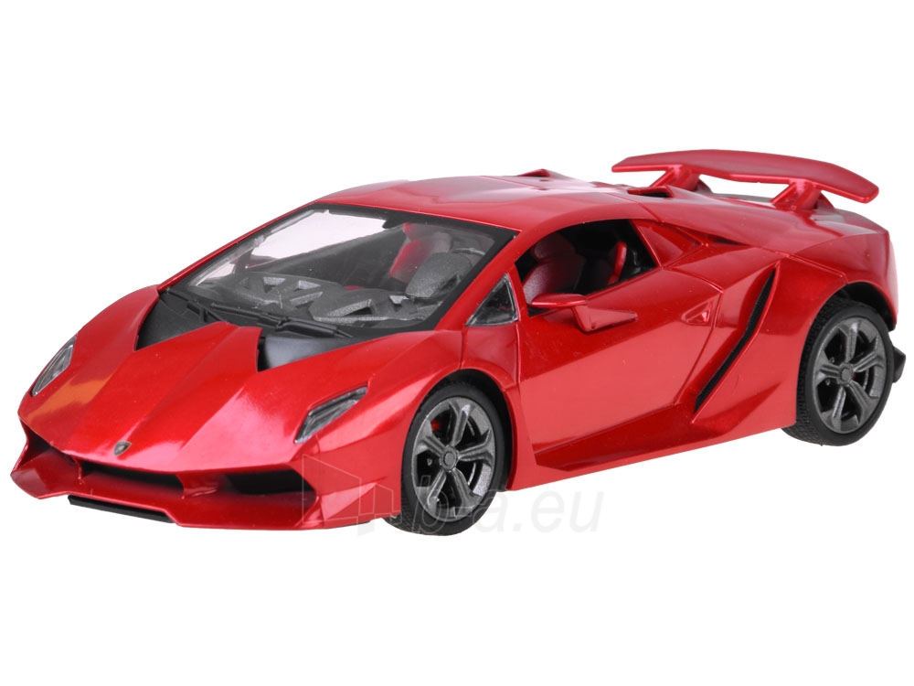 Nuotoliniu būdu valdomas automobilis - Lamborghini, raudonas paveikslėlis 5 iš 9