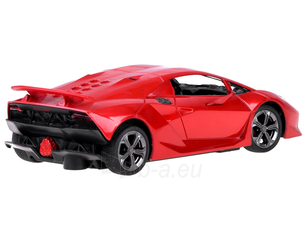 Nuotoliniu būdu valdomas automobilis - Lamborghini, raudonas paveikslėlis 7 iš 9