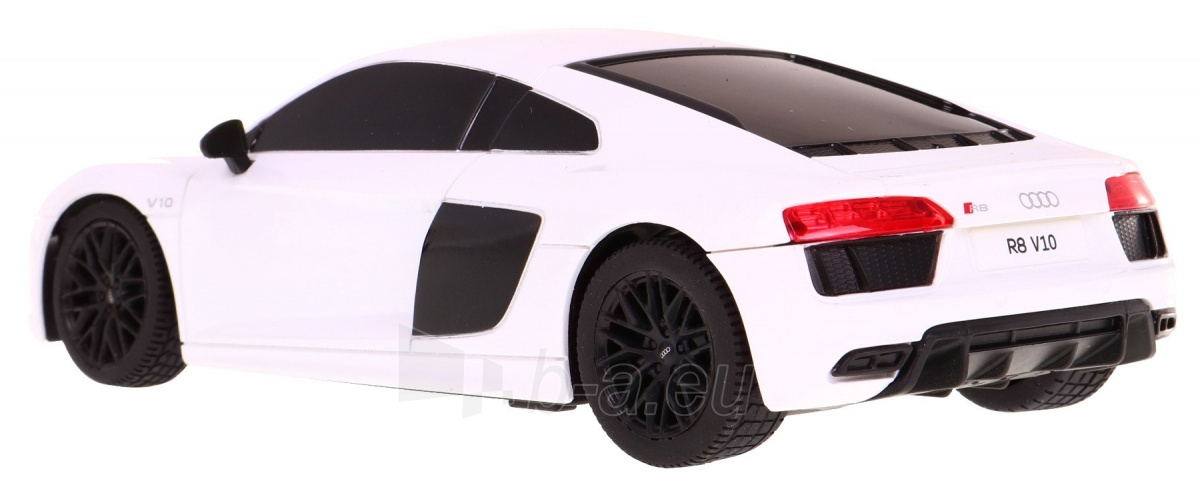 Nuotoliniu būdu valdomas automobilis Audi R8, 1:24, baltas paveikslėlis 6 iš 6