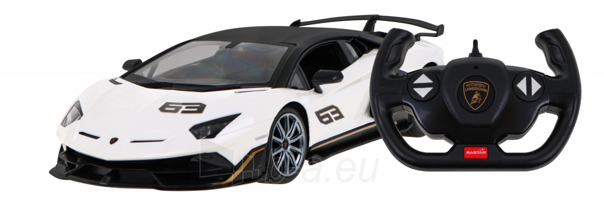 Nuotoliniu būdu valdomas automobilis Aventador SVJ Performance paveikslėlis 6 iš 8