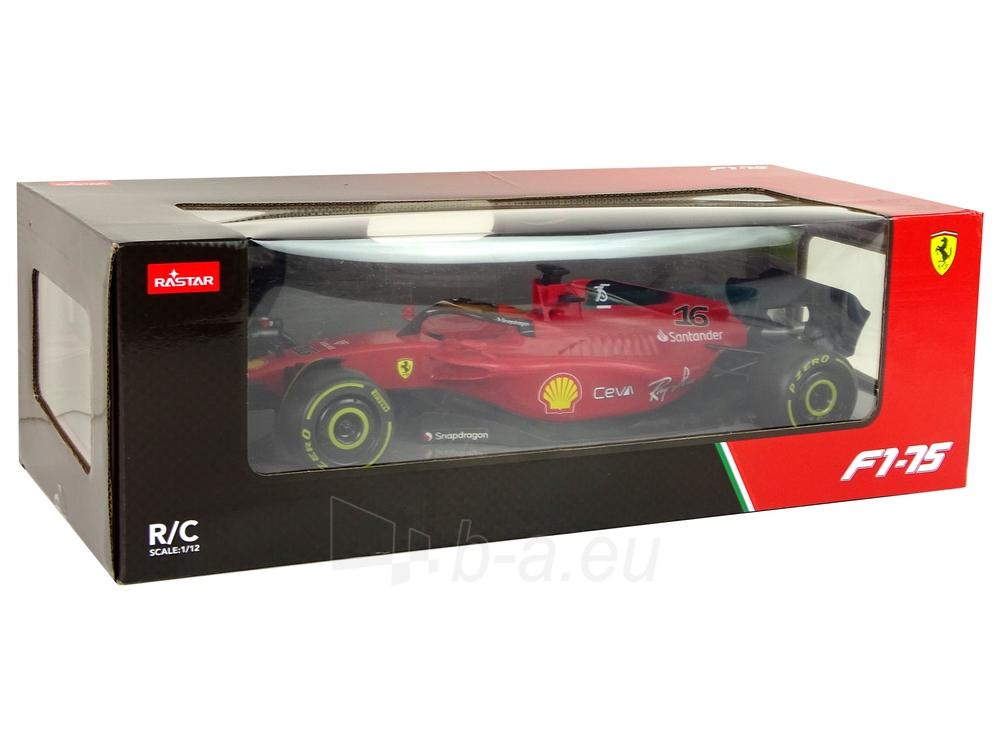 Nuotoliniu būdu valdomas automobilis Ferrari F1, 1:12, raudonas paveikslėlis 1 iš 8