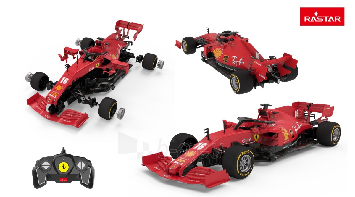 Nuotoliniu būdu valdomas automobilis Ferrari SF1000 , 1:16, raudonas paveikslėlis 7 iš 7