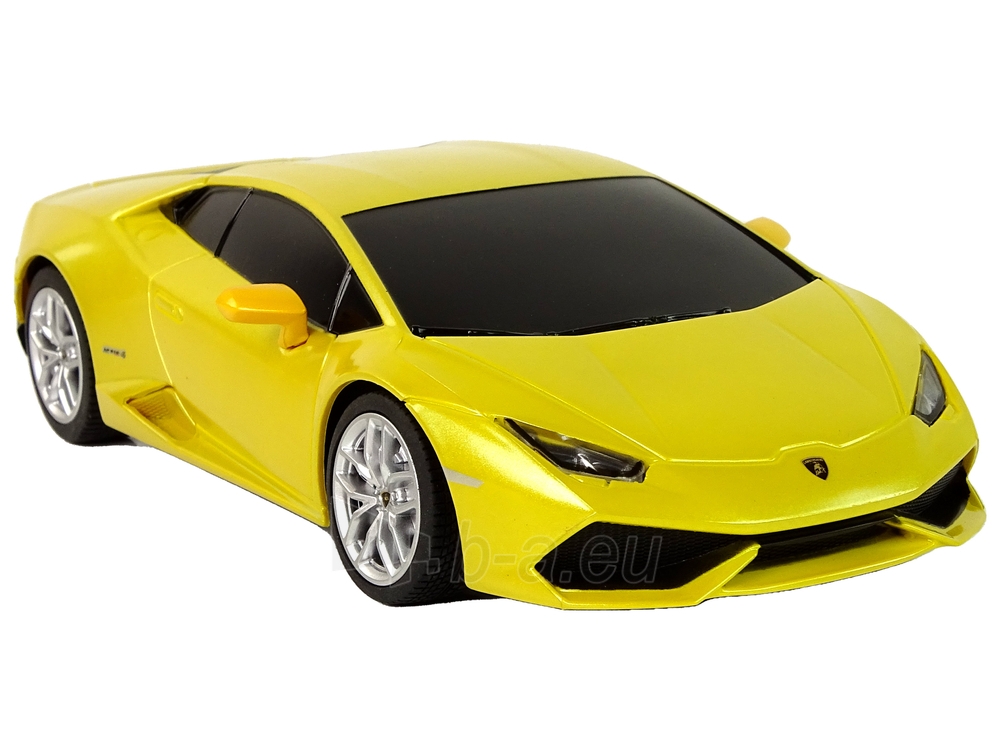 Nuotoliniu būdu valdomas automobilis Lamborghini Huracan, 1:24, geltonas paveikslėlis 5 iš 7