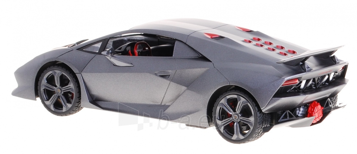 Nuotoliniu būdu valdomas automobilis Lamborghini Sesto Elemento, 1:14, sidabrinis paveikslėlis 5 iš 8