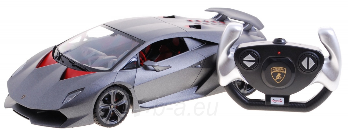 Nuotoliniu būdu valdomas automobilis Lamborghini Sesto Elemento, 1:14, sidabrinis paveikslėlis 7 iš 8