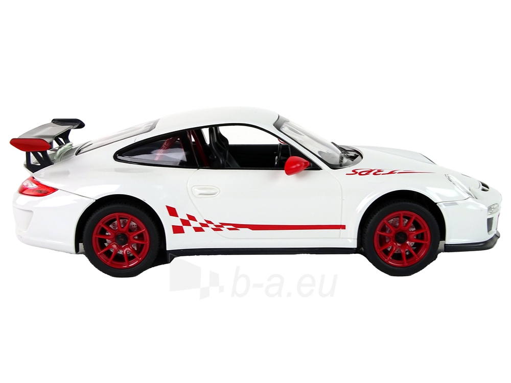 Nuotoliniu būdu valdomas automobilis Porsche 911 GT3 RS, 1:14, baltas paveikslėlis 3 iš 7