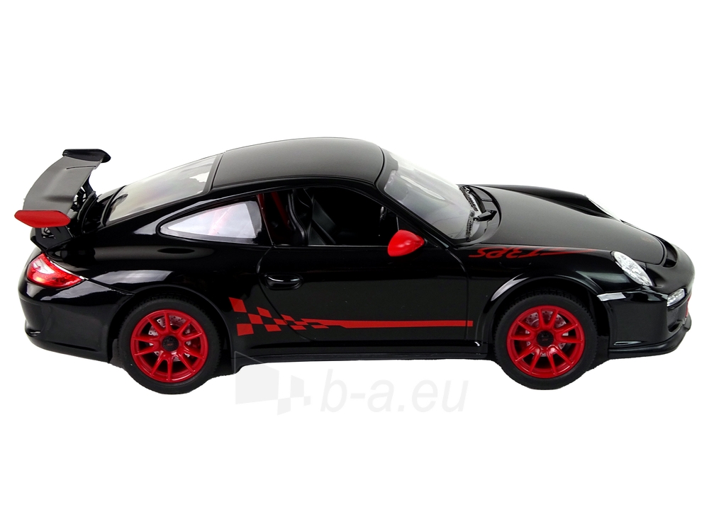 Nuotoliniu būdu valdomas automobilis Porsche 911 GT3 RS, 1:14, juodas paveikslėlis 4 iš 7