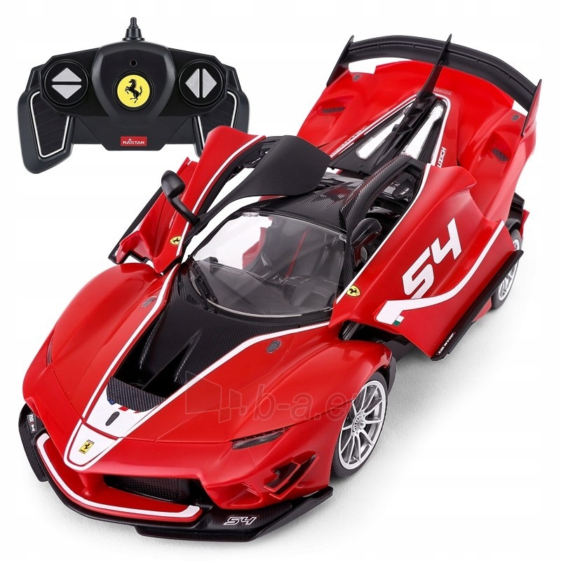 Nuotoliniu būdu valdomas Ferrari FXX-K RASTAR, raudonas paveikslėlis 3 iš 7