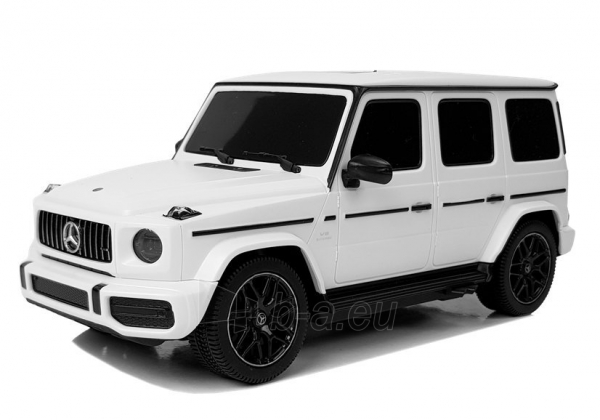 Nuotoliniu būdu valdomas Mercedes AMG G63, 1:24, baltas paveikslėlis 2 iš 4