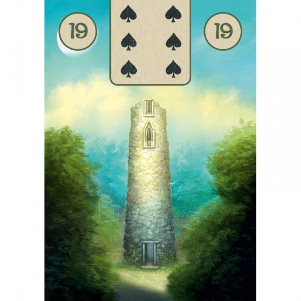 Oracle Kortos Pagan Lenormand paveikslėlis 5 iš 8