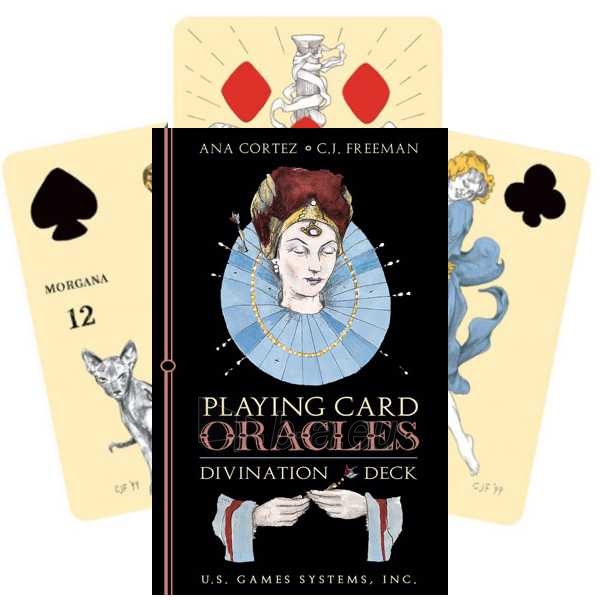 Oracle kortos Playing Cards Oracle Divination paveikslėlis 5 iš 6