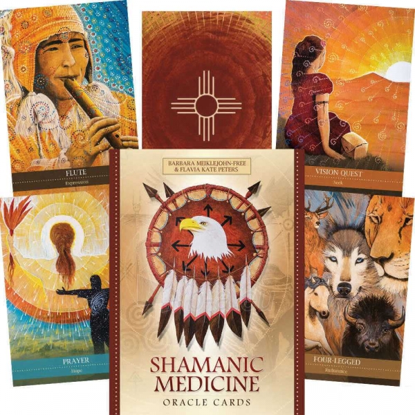 Oracle kortos Shamanic Medicine paveikslėlis 2 iš 11