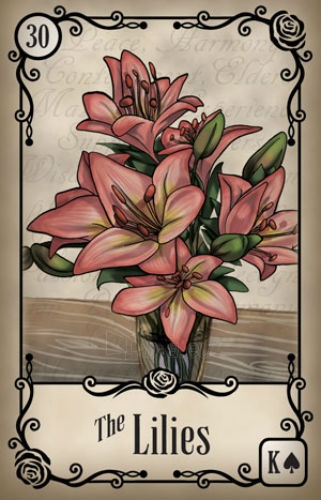 Oracle kortos Under The Roses Lenormand paveikslėlis 8 iš 11