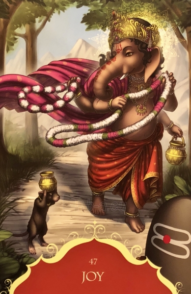 Oracle Kortos Whispers of Lord Ganesha paveikslėlis 9 iš 10