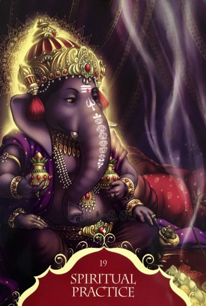 Oracle Kortos Whispers of Lord Ganesha paveikslėlis 5 iš 10