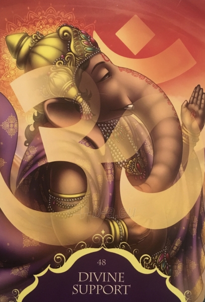 Oracle Kortos Whispers of Lord Ganesha paveikslėlis 3 iš 10