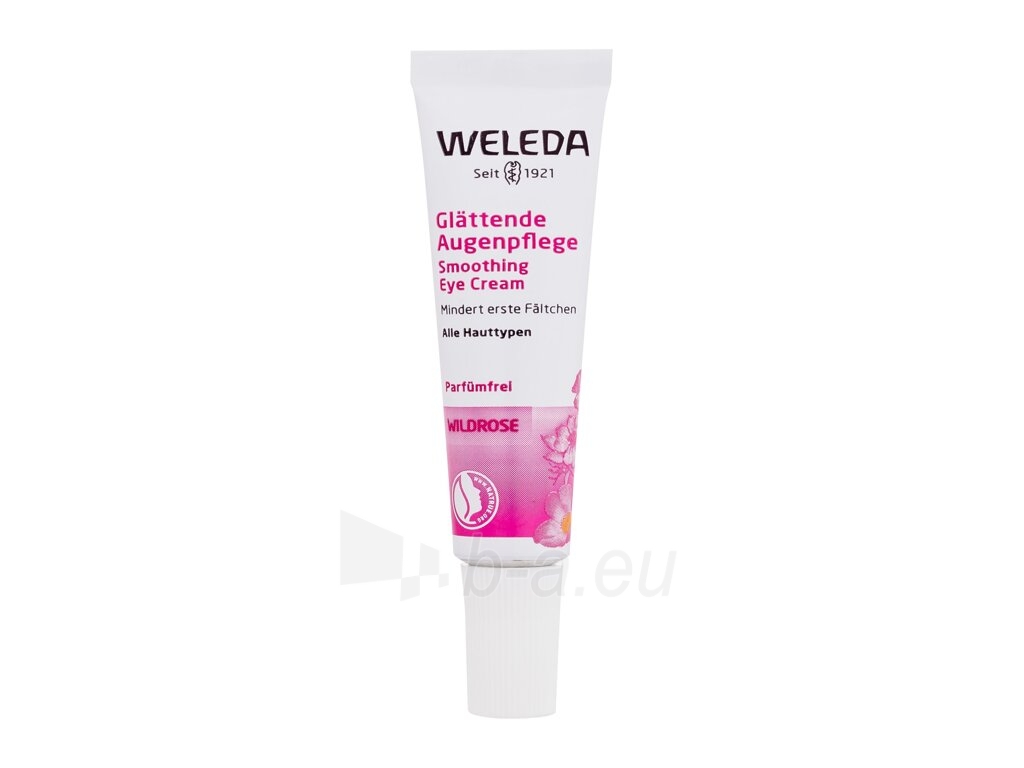 Paakių kremas nuo senėjimo Weleda Wild Rose Smoothing 10ml paveikslėlis 1 iš 1