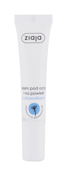 Paakių cream Ziaja Eye Care Cornflower Eye Cream 15ml paveikslėlis 1 iš 1