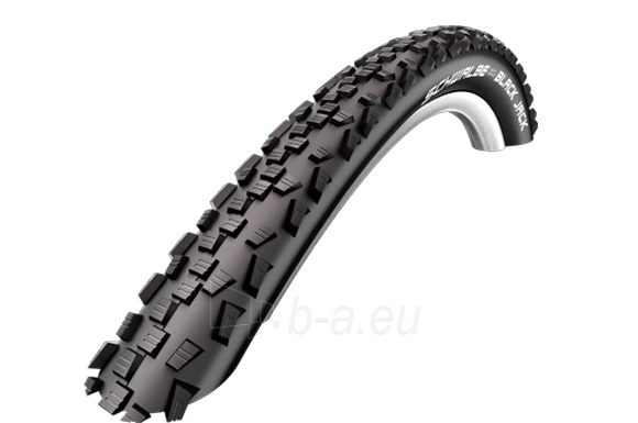 Padanga 26 Schwalbe Black Jack HS 407, Active Wired 47-559 Black paveikslėlis 1 iš 1