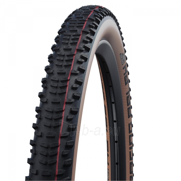 Padanga 29 Schwalbe Racing Ralph HS 490, Evo Fold. 57-622 Super Race Addix Speed Transparent-Skin paveikslėlis 1 iš 1